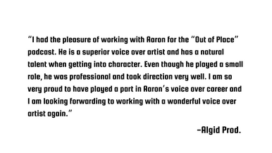 Review by Algid Prod.